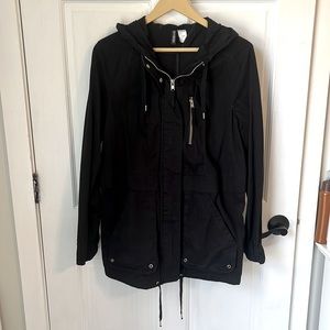 H&M Divided Black Jacket Size 6